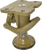 Albion Casters 7-3/4" Mounting Height, Position Floor Lock for 5 & 6" Diam Caster Wheels 6-3/4" Retracted Clearance, 4-1/2" x 6" Top Plate Size, 2-7/16" x 4-15/16" Bolt Hole Spacing 503921 - 66038910