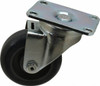 Albion Casters 3-1/2" Diam x 1-1/4" Wide x 4-11/16" OAH Top Plate Mount Swivel Caster Polyurethane, 350 Lb Capacity, Ball Bearing, 2-1/2 x 3-5/8" Plate 02XA03X31S - 75946673