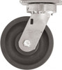 Caster Connection 6" Diam x 2" Wide x 7-1/2" OAH Top Plate Mount Swivel Caster High Grade Nylon, 1,500 Lb Capacity, Sealed Precision Ball Bearing, 4 x 4-1/2" Plate CDP-MSC-60 - 47173117