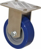 ER Wagner 4" Diam x 1-1/2" Wide x 5-3/8" OAH Top Plate Mount Rigid Caster Polyurethane, 375 Lb Capacity, Delrin Bearing, 3-1/8 x 4-1/8" Plate 3F2344B25000797 - 01507789