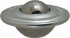 Value Collection 5/8 Inch Diameter, Round, Carbon Steel Ball Transfer 1.4063 Inch Overall Diameter, 3/4 Inch Mount Height, 40 Lb. Capacity 4040-02 - 00290668