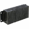Vestil Rubber Laminated Dock Bumper 24" Wide x 12" High, 4" Projection 1224-4.5 - 30115026