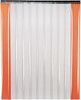 TMI, LLC 4 ft. Door Width x 7 ft. Door Height PVC Smooth Strip Door Kit 8" Strip Width x 0.08" Strip Thickness, Clear SD10-08-0407 - 86451689