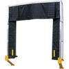 Vestil 10 ft. Door Width x 10 ft. Door Height Nylon Dock Shelter Black D-750-36 - 30112916