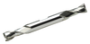 Rushmore USA 2  & 4 Flute Spiral Regular Length Micrograin Solid Carbide Double End Mills