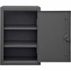 Durham 2 Shelf Locking Storage Cabinet Steel, 36" Wide x 24" Deep x 36" High, Gray HDC-243636-2S95 - 69956647