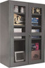 Durham 4 Shelf Visible Storage Cabinet Steel, 36" Wide x 18" Deep x 72" High, Gray EMDC-361872-95 - 74234717