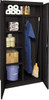 Sandusky Lee 5 Shelf Combination Storage Cabinet Steel, 36" Wide x 18" Deep x 72" High, Black CAC1361872-09 - 78409810