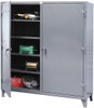 Strong Hold 6 Shelf Locking Storage Cabinet Steel, 48" Wide x 24" Deep x 66" High, Dark Gray 45-DS-246 - 40040610