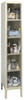 Hallowell 5 Door, 5 Tier, Safety-View Plus Box Lockers 12" Wide x 12" Deep x 66" High, Parchment USVP1226-5A-PT - 65172066