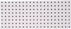 Triton Products 30 x 12" Steel with Epoxy Coating Pegboard Strip 1 Panel, White LBS-3W - 36551992