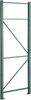 Steel King Industries 25,040 Lb Capacity Heavy-Duty Framing Upright Pallet Storage Rack 3" Wide x 96" High x 36" Deep, Green RTFAG036096VG - 82217084