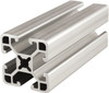 80/20 Inc. 72 Inches Long x 1-1/2 Inches Wide x 1-1/2 Inches High, T Slotted Aluminum Extrusion 0.781 Square Inches, Clear Anodized Finish 1515-ULS-72 - 61984852