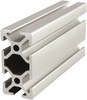 80/20 Inc. 4 Meters Long x 25 mm Wide x 50 mm Deep, T-Slotted Aluminum Extrusion Clear Anodized Finish 25-2550-4M - 65915472
