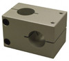 80/20 Inc. 2 Inch Wide x 1 Inch High x 3-1/8 Inch Deep Stanchion Cross Clamp 1.004 Inch Hole 5575 - 84298512