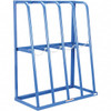 Vestil 1,500 Lb Capacity Vertical Storage Rack 4 Bays, 48" Wide x 60" High x 24" Deep, Blue SSRT-47 - 60282605