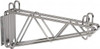Value Collection 2-1/2" Wide, 9" High, Open Shelving Mid Wall Bracket 18" Deep, Use with NuLine Units WS-MH-WS-014 - 70246103