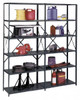 Value Collection 6 Shelf Add-On Box Formed Open Steel Shelving 750 Lb Capacity, 36" Wide x 85" High x 24" Deep, Gray 63681886 - 63681886