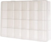 Durham Adjustable Compartment Clear Small Parts Compartment Box 13-1/8" Wide x 2-5/16" High x 9" Deep, Polypropylene Frame LPADJ-CLEAR - 00068239