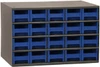 Akro-Mils 20 Drawer, Small Parts Cabinet 11" Deep x 17" Wide x 11" High 19320BLU - 42727461