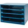 Value Collection 4 Drawer, Small Parts Slide Rack Cabinet 12-1/2" Deep x 20-1/2" Wide x 14-5/8" High BDNA-80320-1B - 45659059