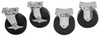 Kennedy Caster Set For Use with Kennedy Models 273, 275, 277, 293, 295, 297, 2907, 2907X, 3407, 3407X, 3408, 348 80837 - 00020867