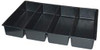 Kennedy Tool Box Durable ABS Plastic Organizer 23" Wide x 16-1/2" Deep x 4" High, Black, For 27" Wide Roller Cabinets 81924 - 65359382