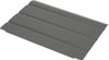 Vidmar Tool Box Steel Drawer Divider 5-7/8" Wide x 6-1/4" Deep x 4-1/2" High, Gray, For Vidmar Cabinets D4008-25PK - 06231104
