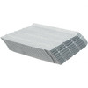 Vidmar Tool Box Steel Drawer Divider 5-1/8" Wide x 5-1/2" Deep x 5-1/4" High, Gray, For Vidmar Cabinets D5007-25PK - 91991091