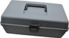 Flambeau 1 Compartment Utility Tool Box 11-1/8" Wide x 5-3/4" Deep x 4" High, Copolymer Resin, Gray 1100 - 00071589