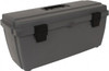 Flambeau 1 Compartment 1 Tray Utility Tool Box 18-1/8" Wide x 6-1/2" Deep x 7-1/8" High, Copolymer Resin, Gray 19800-2 - 89762157