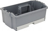 Flambeau 12 Compartment 1 Tray Utility Tool Box 13-3/4" Wide x 9" Deep x 4" High, Copolymer Resin, Gray 16500-2 - 89762181