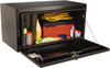 JOBOX 1 Compartment Underbed Truck Box 24" Wide x 48" Deep x 24" High, Steel, Black 752980 - 32435786