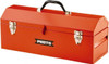 Proto Hip-Roof Tool Box 19" Wide x 7" Deep x 7" High, Steel, Safety Red J9971R - 33626201