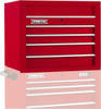 Proto 4 Drawer Top Tool Chest 34" Wide x 25-1/4" Deep x 27" High, Steel, Red J553427-4RD - 37872561