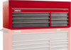 Proto 8 Drawer Top Tool Chest 66" Wide x 27" Deep x 27" High, Steel, Safety Red/Gray J556627-8SG - 37872777