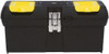 Stanley 1 Drawer 1 Tray Tool Box 16" Wide x 8-3/16" Deep x 7-3/16" High, Plastic, Black/Yellow 016013R - 62950274