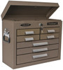 Value Collection 7 Drawer Tool Chest 20" Wide x 8-1/2" Deep x 16-3/4" High, Steel, Brown WS-MH-TSTOR-002 - 45706462
