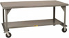 Little Giant Mobile Workbench 7 Gauge Steel, Fixed Leg, Gray, 60" Long x 30" Deep x 34" High WW3060-6PHFL - 35940394
