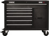 Proto 18,109 Lb Capacity, 7 Drawer Mobile Workstation 50" Wide x 25-1/4" Deep x 41" High, Steel, Dual Black J555041-7DB-1S - 37859683