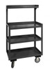 Durham 30" Wide x 55-3/4" High x 24" Deep, Mobile Workstation 1,200 Lb Capacity PSD-2430-4-95 - 43743988