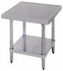 Eagle MHC 30 Wide x 30" Deep x 24" High, Stainless Steel Machine Work Table No-Drip Offset Edge, Adjustable Height Legs MS3030S - 00455055