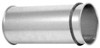 Made in USA 6" ID Galvanized Duct Adjustable Nipple 11" Long, 24 Gage 11906-0000-1220 - 03233053