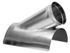 Made in USA 10-8" ID Galvanized Duct In-Cut 21" Long, 24 to 20 Gage 15408-3000-1220 - 03233475