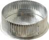 Made in USA 6" ID Galvanized Duct Tee Cover with Crimp Standard Gage 02106000 - 03379146