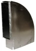 Made in USA Galvanized Duct Flatway 90° Stack El 12" Wide x 3-1/4" High, Standard Gage 21503120 - 03379203