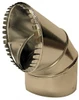 Made in USA 8" ID Galvanized Duct Round Takeoff 1-1/4" Long, Standard Gage 36508000 - 03379344