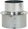 Made in USA 4" ID Galvanized Duct Shortway Reducer without Crimp Standard Gage 45104030 - 03379419
