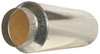 Suncourt 12" ID Galvanized Duct Muffler 36" Long, 26 Gage, 1 Piece DM112 - 06938005
