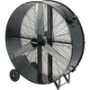 PRO-SOURCE Blower Fans & Coolers, Type: Drum Fan, Blade Size (Inch): 48, CFM: 20885, Drive Type: Direct, Mount: Floor Stand w/Wheels, Voltage: 120 PS-FE-120D3fOL - 37955481